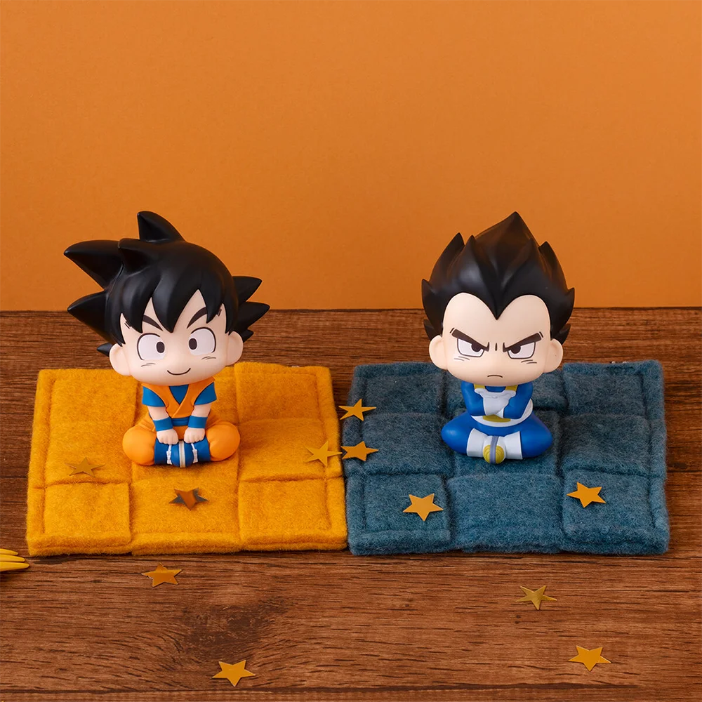 

100% Original MegaHouse Look Up Dragon Ball Daima Son Goku Vegeta Mini Garage Kit Anime Figure Collection Series Model Toys