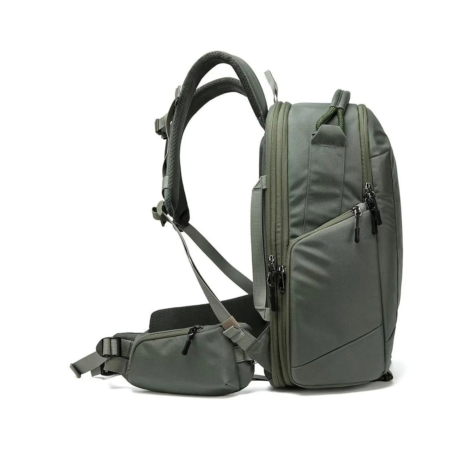 Unisex Sturdy Waistband Essentials Organizer Sport Backpack Detachable Pouch for Fitness Hiking Camping