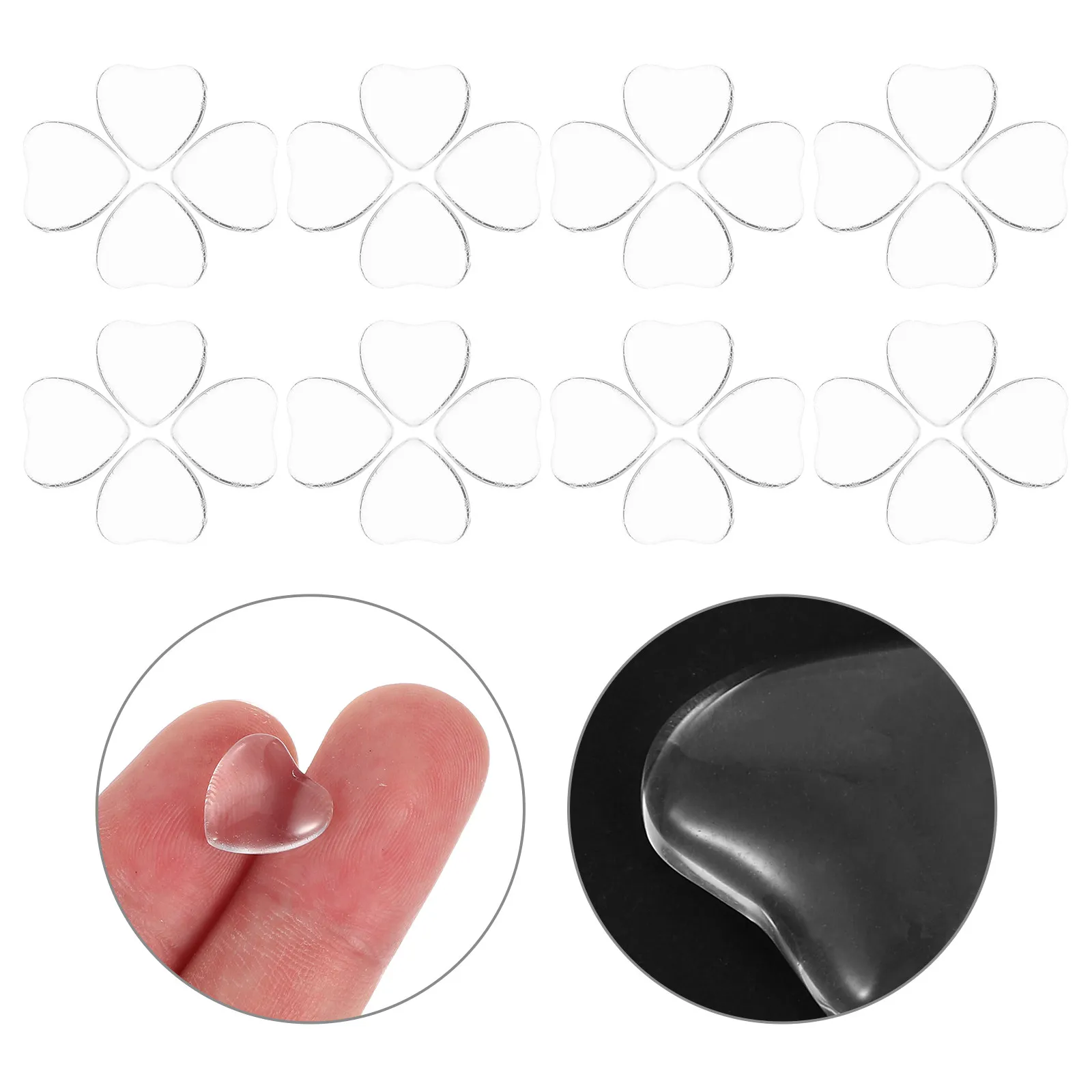 200Pcs Heart Glass Cabochons Transparent Dome 12mm DIY Jewelry Making Pendant Crafts Supplies Transparent Glass Dome