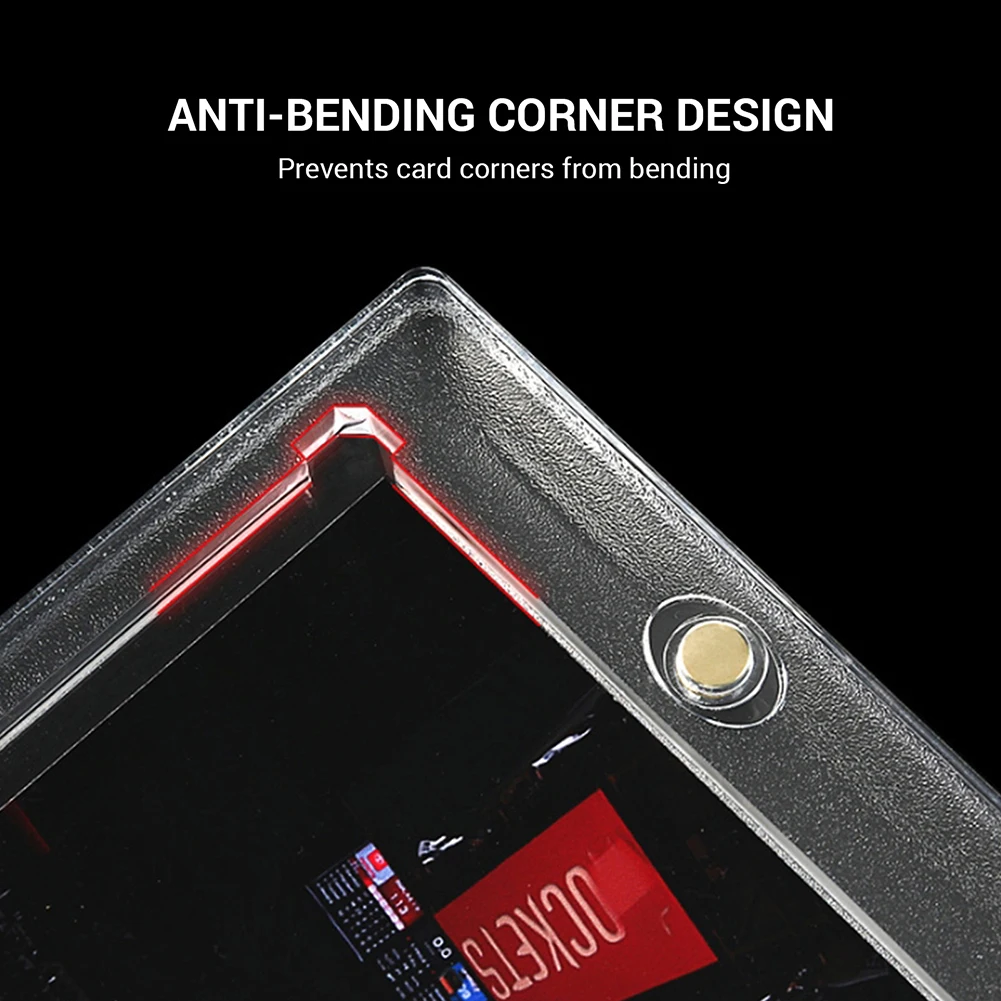 5 قطعة 187 مللي متر كتيب أفقي حامل البطاقة المغناطيسية 175 PT ، حامل عرض دفتر التشغيل ، حامل بطاقات 2 #5