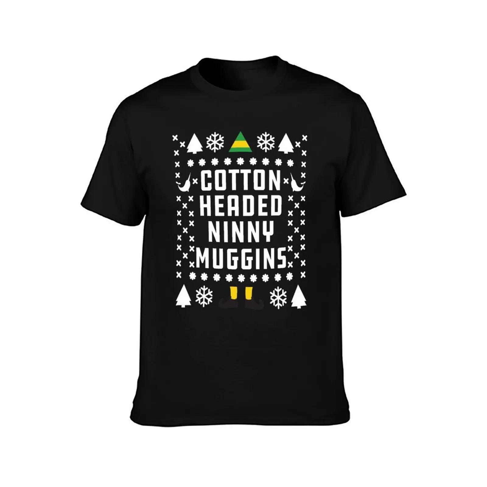 Cotton Headed Ninny Muggins T-Shirt, Summer Casual Cotton Tee, Oversized Streetwear Tops, Vintage Graphic Print, 100% Cotton