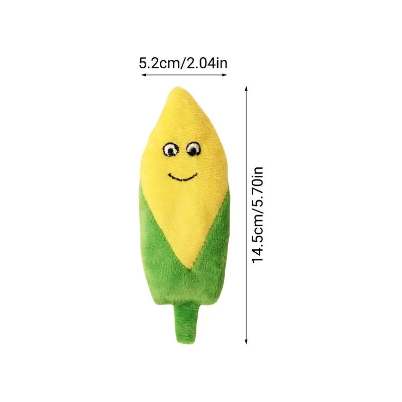 Soothing Baby Toy For Sleep Soft Plush Corn Stuffed Calming Bean Sprout Washable Cuddly Interactive Sensory Cozy For Car Seat