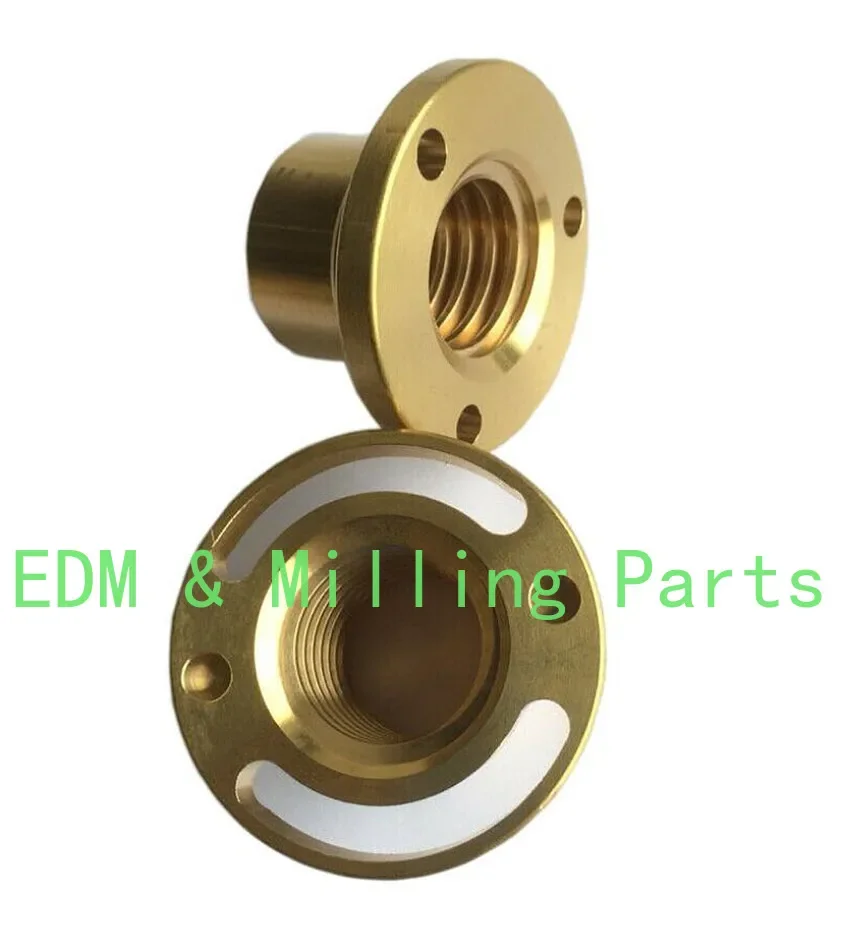 2PCS CNC Milling Machine Y Axis Screw Copper Sleeve Wing Nut The Mill Tool For Bridgeport Part