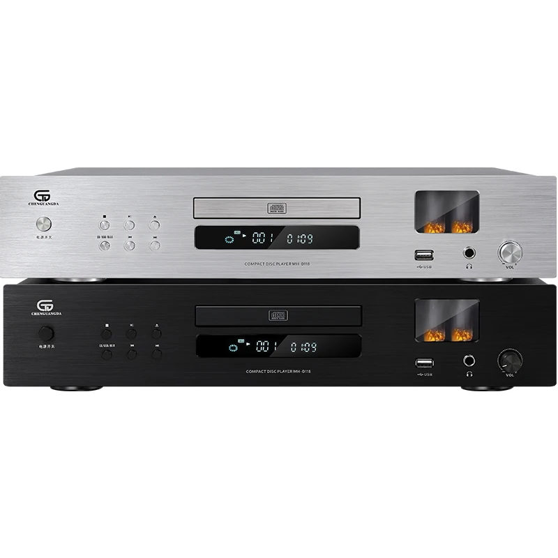 HIFI Tube CD Player SPHE8104 + OPA2604AP Chip Combination Home CD Music Player Bluetooth 5.0 Support USB Lossless Read Playback