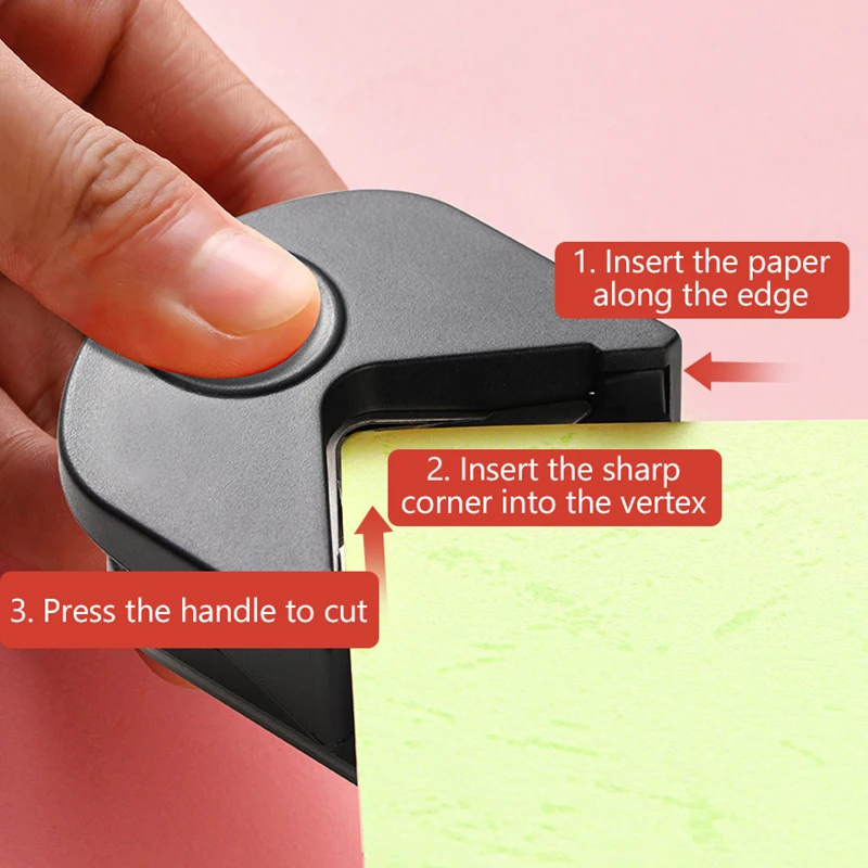 Portable R4 Corner Rounder Paper Cutter Paper Circle Corner Trimmer Punch For Cards Photo Cutting DIY Craft Scrapbooking Tools