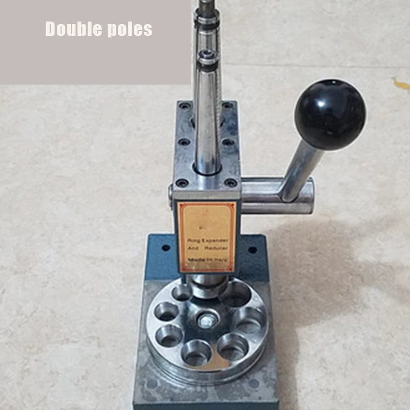 Expansor de anillo de barra Horizontal, ajuste de tamaño de anillo Manual, ensanchador, reducción y ampliación de tamaño