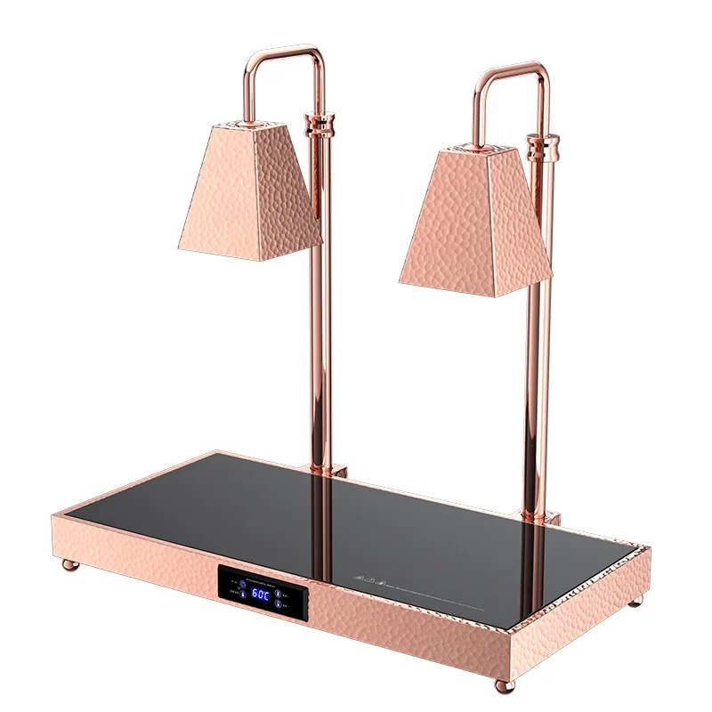 

Desktop food insulation lamp heating single and double head insulation table insulation board lamp furnace catering commercial