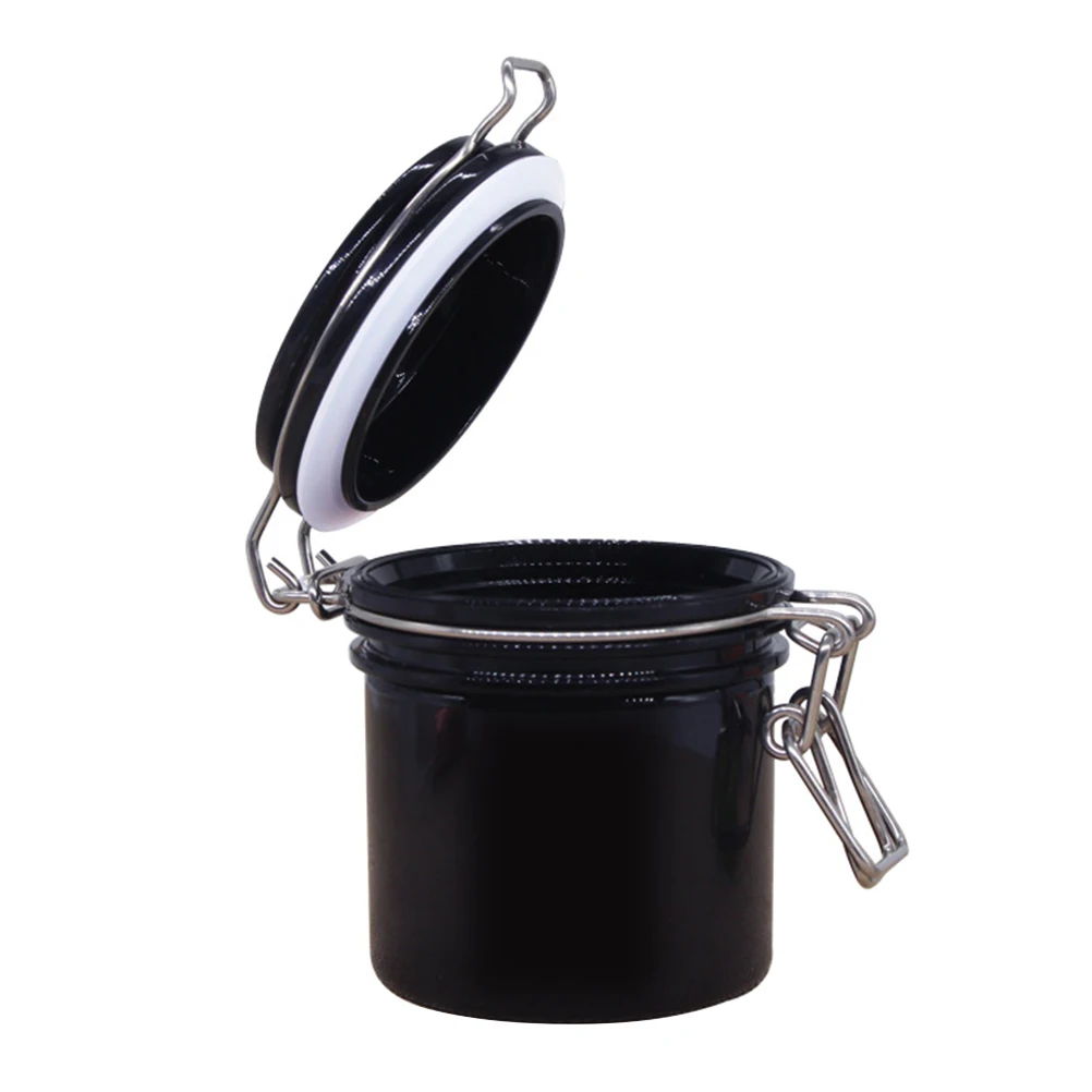

Eyelash Glue Storage Box Black Fiber Jar Large Capacity Sealed Preservation Activated Carbon Eyelash Extension