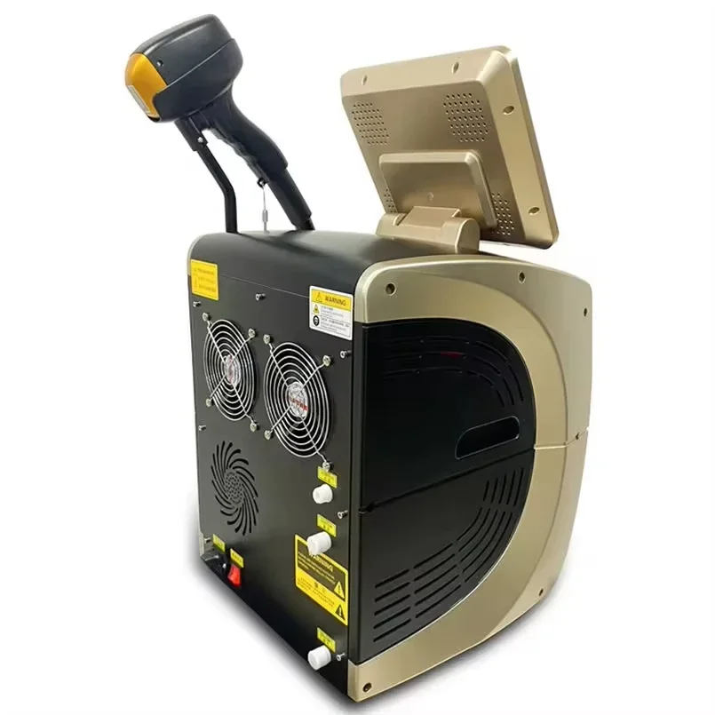 Newest High power Permanent 755 808 1064 808 nm Ice Platinum Titanium 3 wavelength Diode Laser Hair Remova lMachine