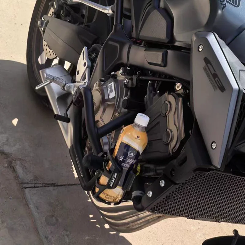 ل KYMCO Xcitings400 Xciting S400 400S دراجة نارية الملحقات CNC الألومنيوم المشروبات زجاجة ماء شرب كأس حامل جبل