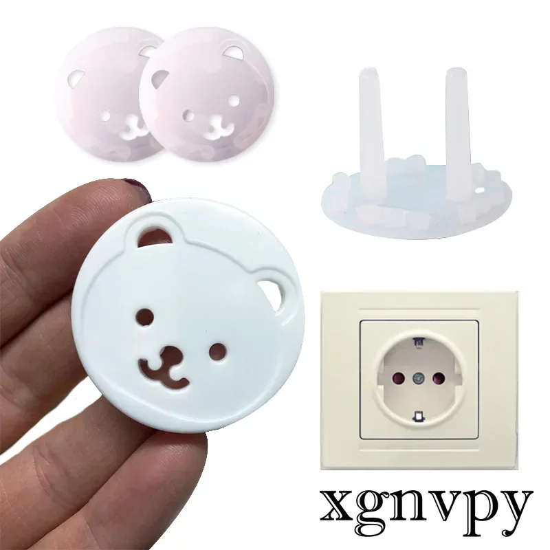 1/10pcs Baby Safety Child Electric Socket Outlet Plug Protection Security Two Phase Safe Lock Cover Kids Sockets Cover