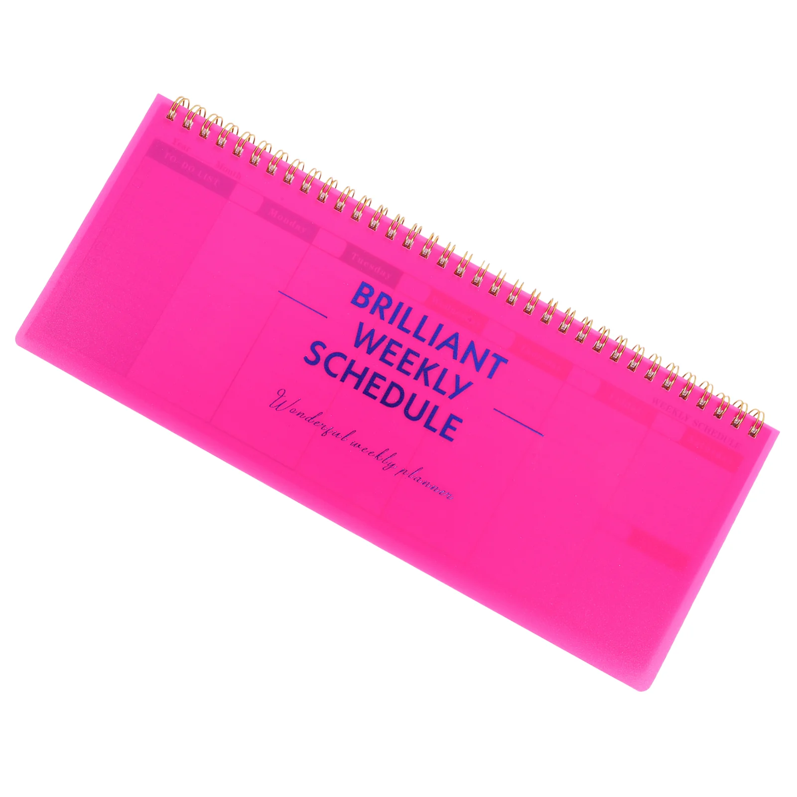 Weekly Planner Agenda Notebook Calendar for Student Undated Grocery List Checklist Notepad Schedules Work