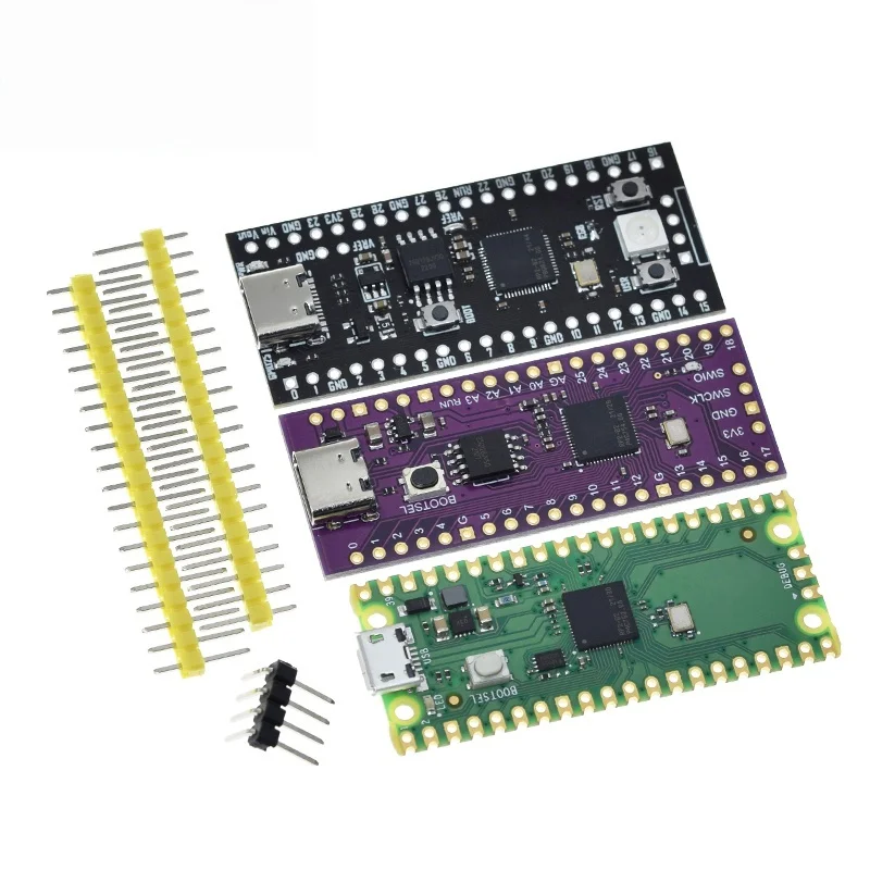 Raspberry Pi Pico Board RP2040 TYPE-C / MICRO Dual-Core 264KB ARM Low-Power Microcomputers High-Performance Cortex-M0+ Processor
