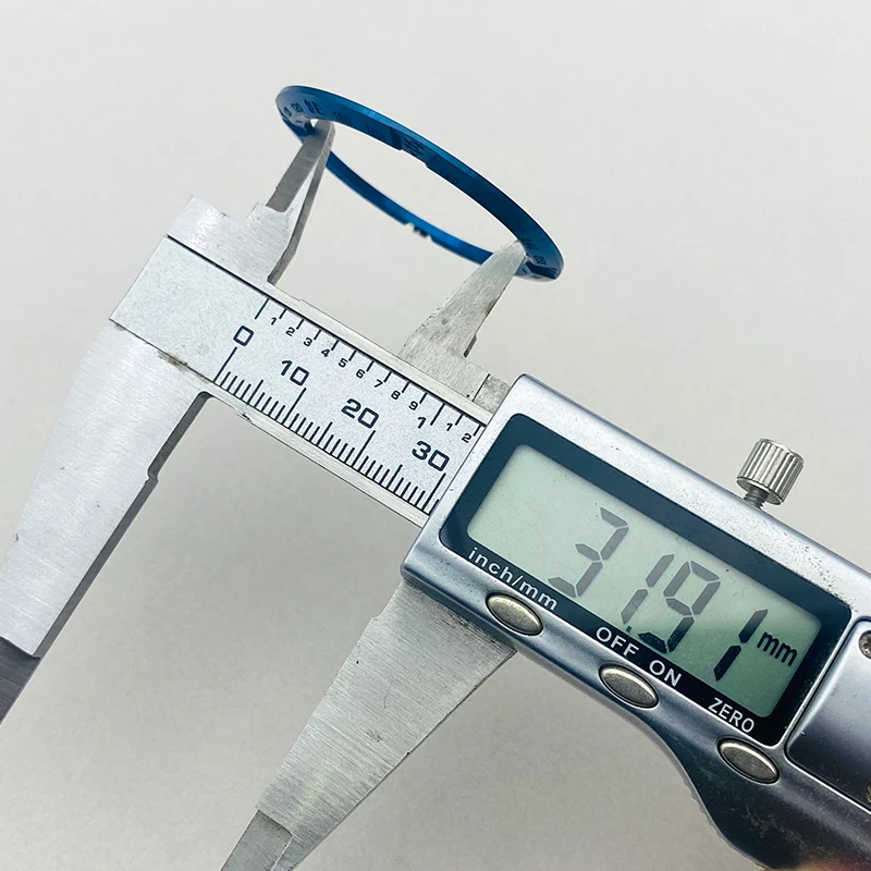 41mm*32mm Stainless Steel Watch Bezel Insert Ring Fits Seiko Prospex Series New Samurai Men's Watch Case Repair Parts - Image 6