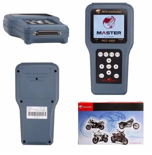MST-100P Key Programmer Immobilizer ECU Code Programmer Tool Scanner diagnostico per moto Universal MST100P supporta la maggior parte delle marche