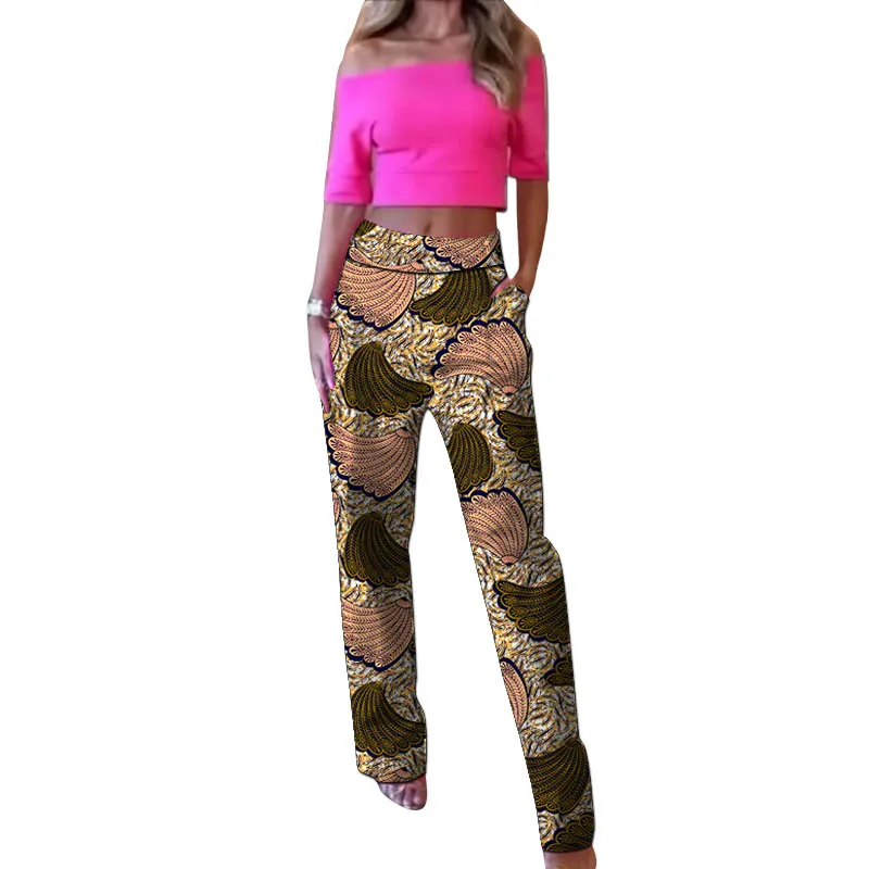 Original Patterns Print Trousers Tailor Made African Style Ankara Pant Wedding Wear Female Dashiki Casual Bottoms