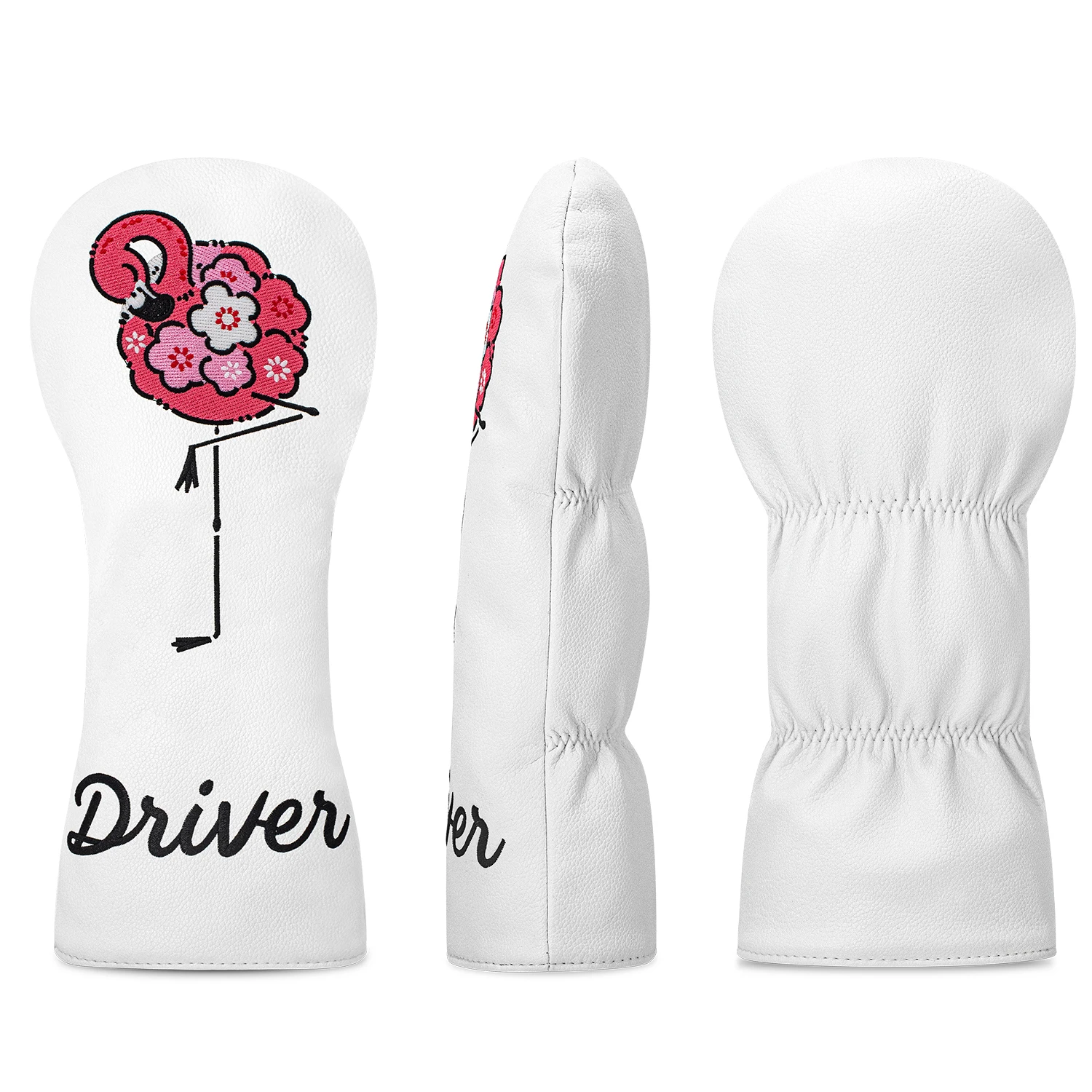 غطاء حماية لنادي الجولف، تصميم فلامنغو وردي، إكسسوارات جولف، مقاوم للغبار ومتين، يوفر أفضل حماية