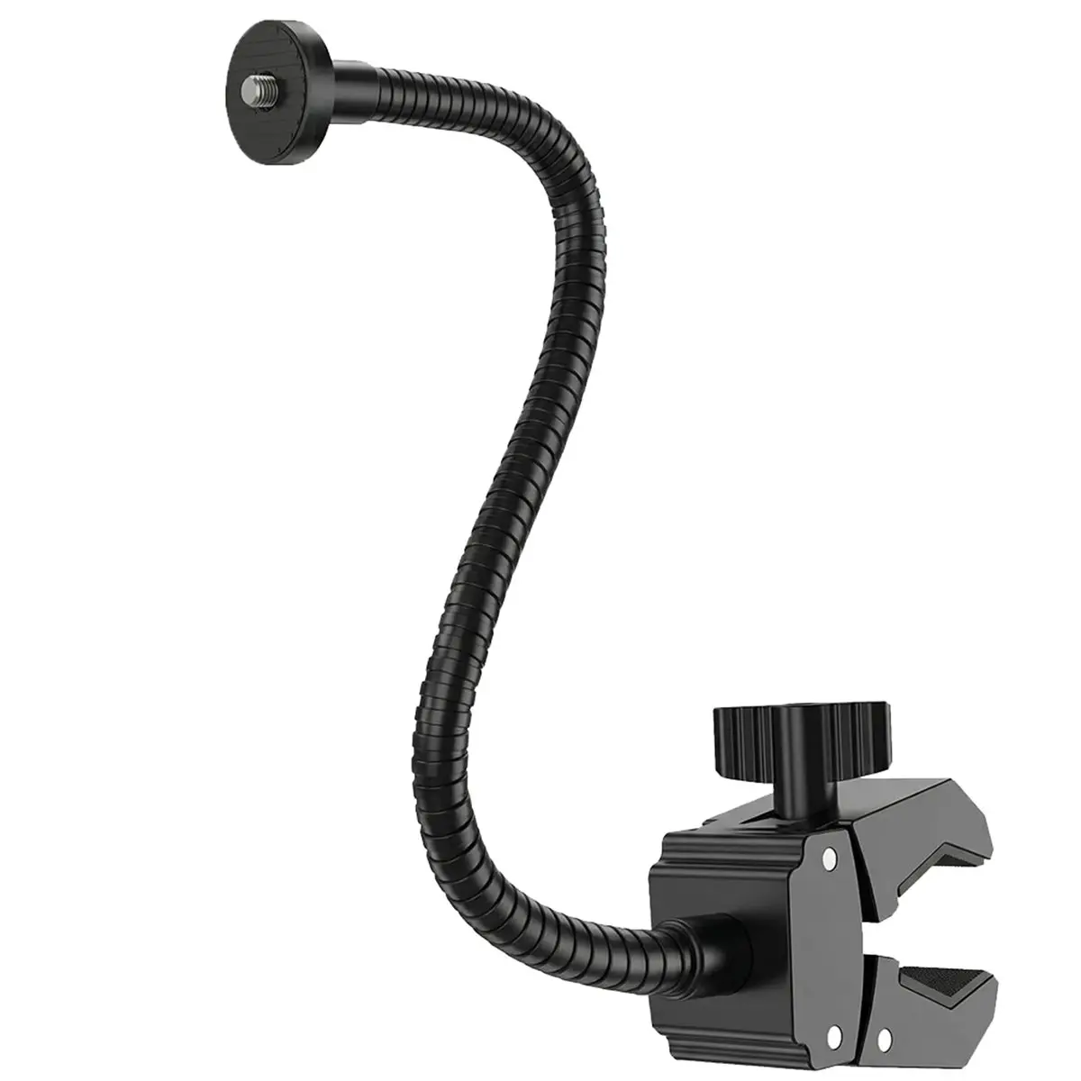 Gooseneck Clamp Camera Mount with 1/4