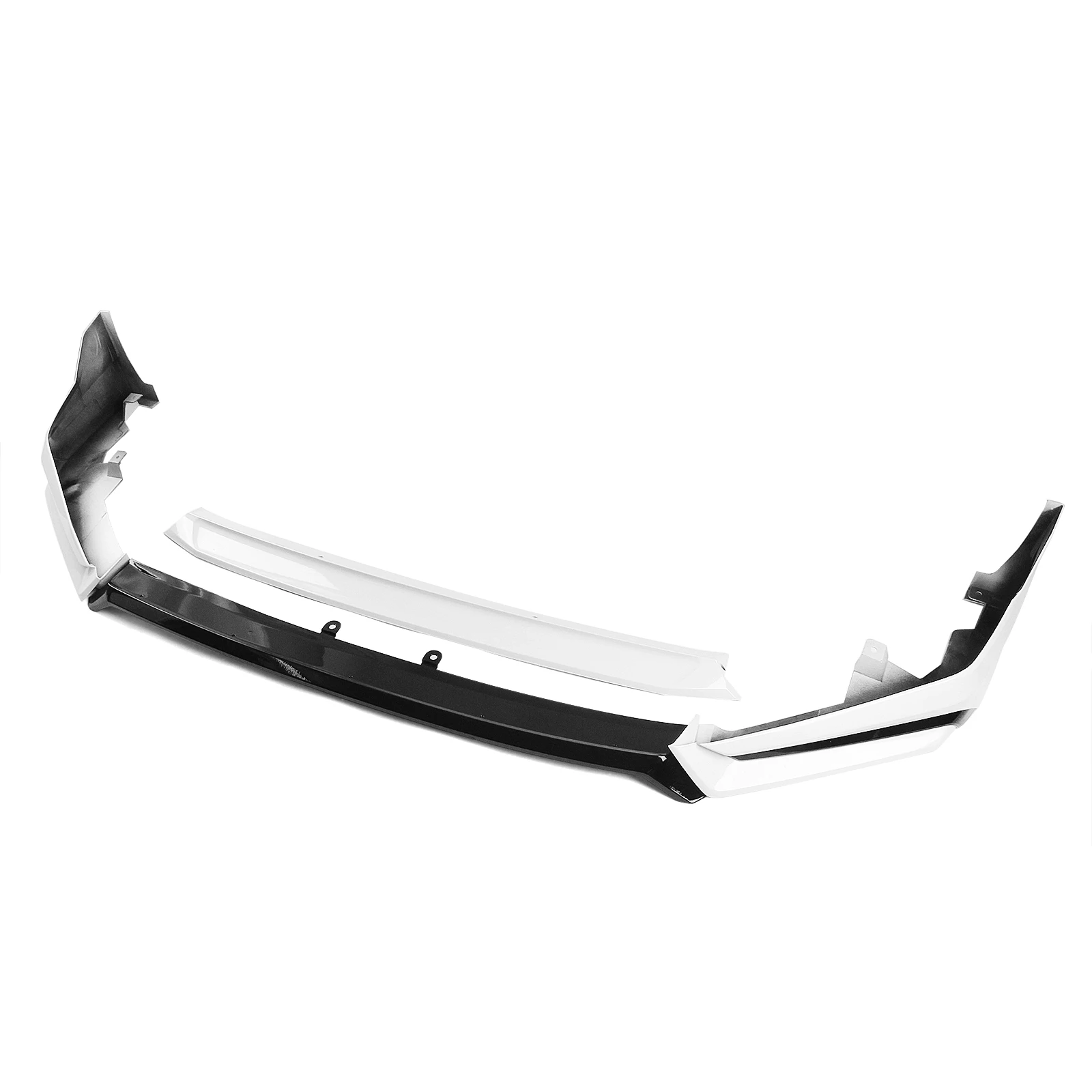 Car Front Bumper Spoiler Lip Lower Flare Splitter Guard Bracket Blade Protector For Honda Civic 11th Gen 2022-2024