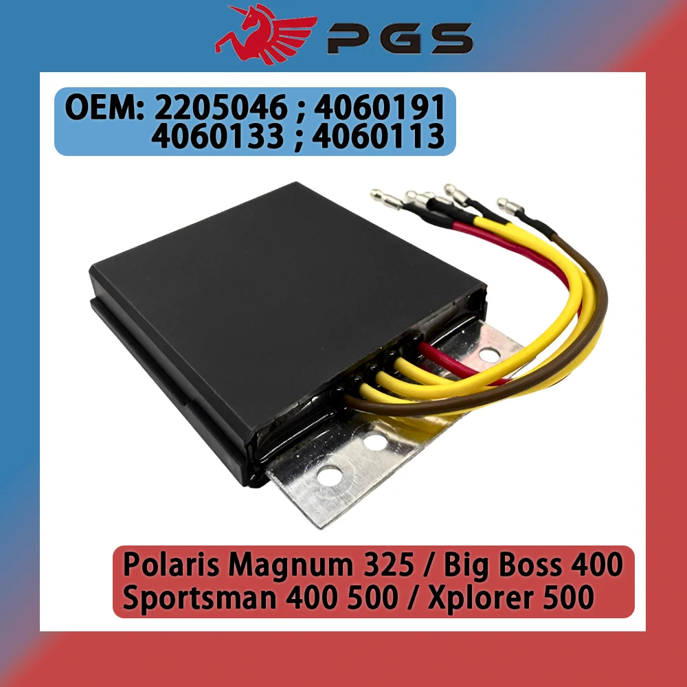 

Voltage Regulator Rectifier For Polaris Magnum 325 Sportsman 400 500 Big Boss 400 Xplorer 500 2205046 4060113 4060191 4060133