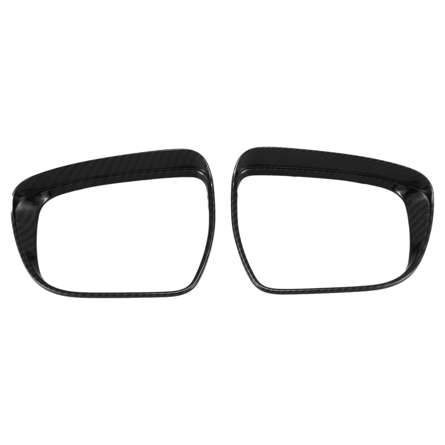 

L39A-ABS автомобильные зеркала заднего вида из углеродного волокна, чехлы для дождя, накладка для бровей, накладка для Nissan Qashqai J11 2016-2019