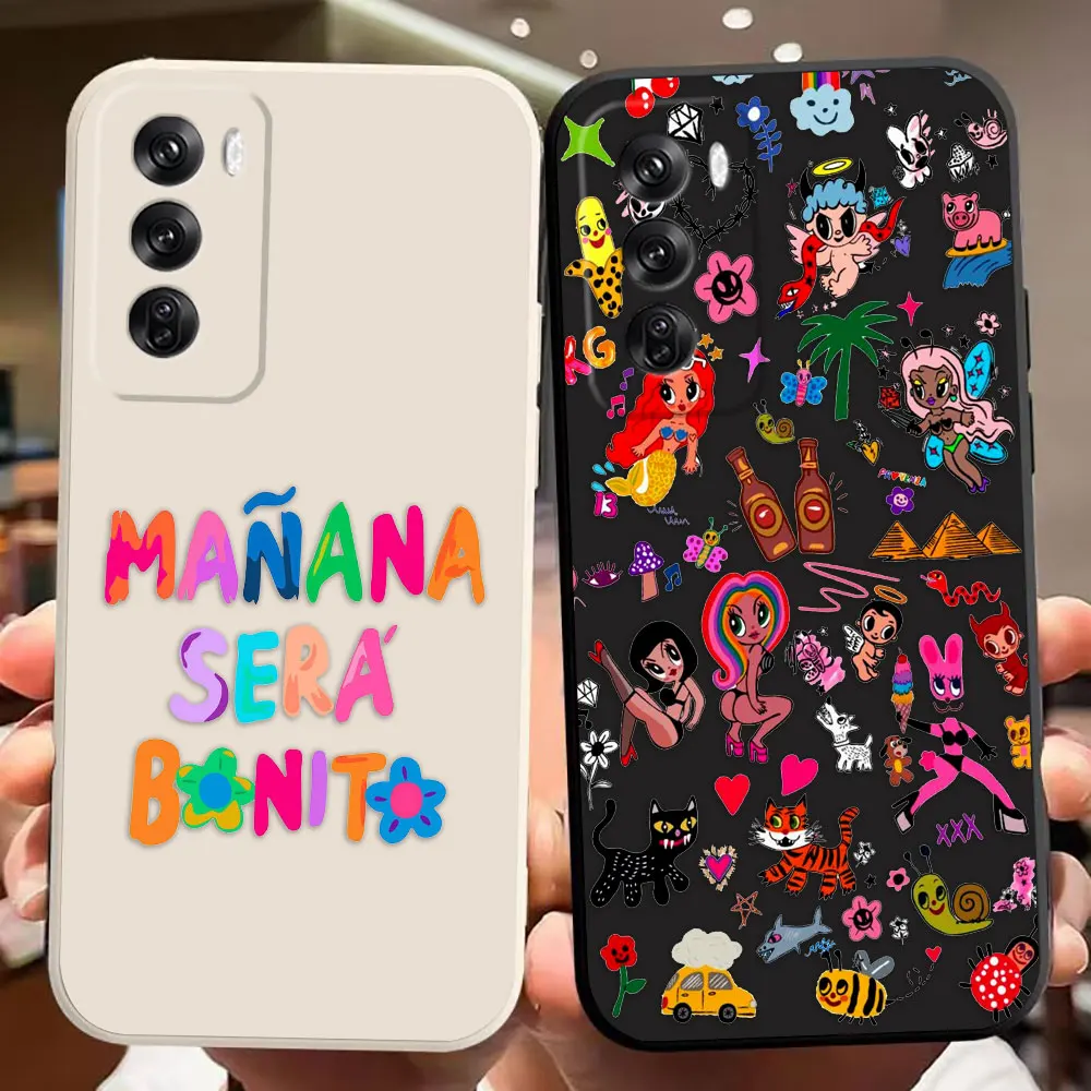 Karol G Manana Sera Bonito مخصص صور جراب هاتف ل ممن لهم رينو 13 13F 12 10 8 8T 7 7Z 6 6Z 5 5F 4 4F 3 2F 2Z A7 A5 غطاء