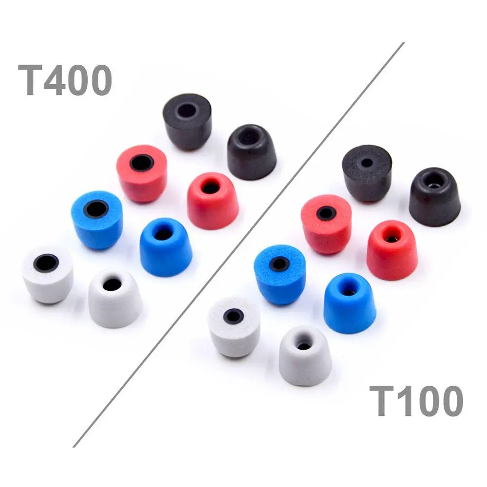 Гарнитура C наборы мягких эргономичных наушников из пены с эффектом памяти T100 T200 T300 T400 для наушников-вкладышей