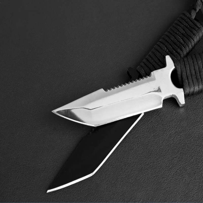 سكين الجيش الغواصة ، طماق مريحة ومتعددة الوظائف ، سكين مستقيم في الهواء الطلق ، سكين البقاء على قيد الحياة الصغيرة ، سكين الطيران #2