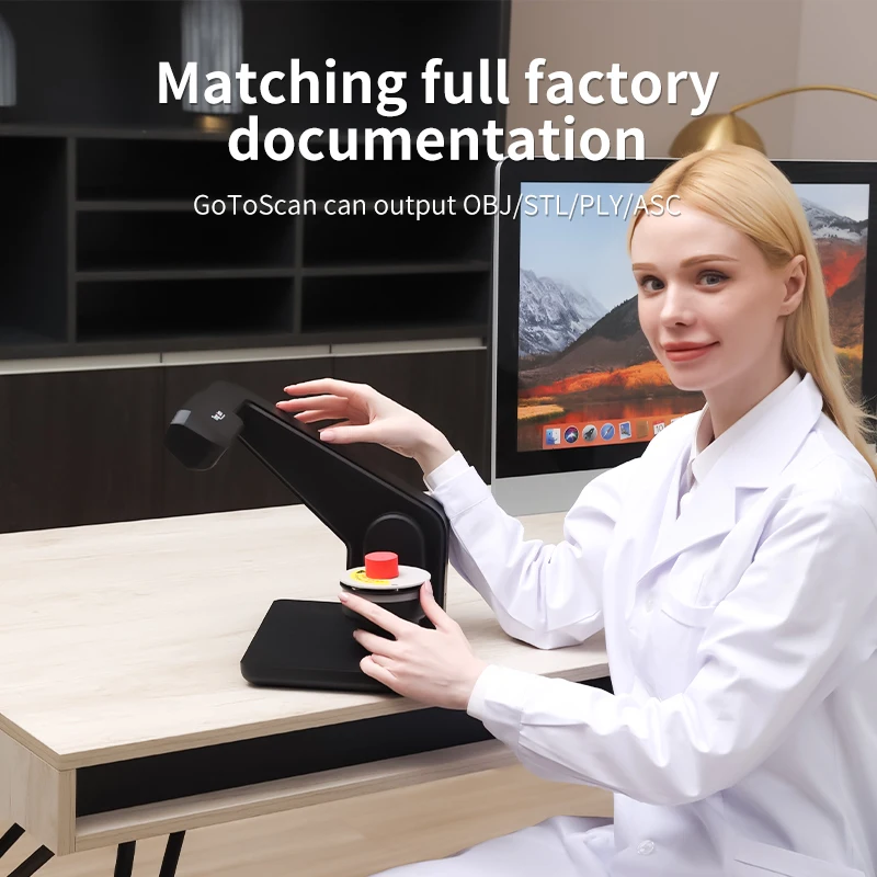 Conveniente e leve de alta qualidade razoável Tingoton GoToScan 3D Ear Sample Scanner