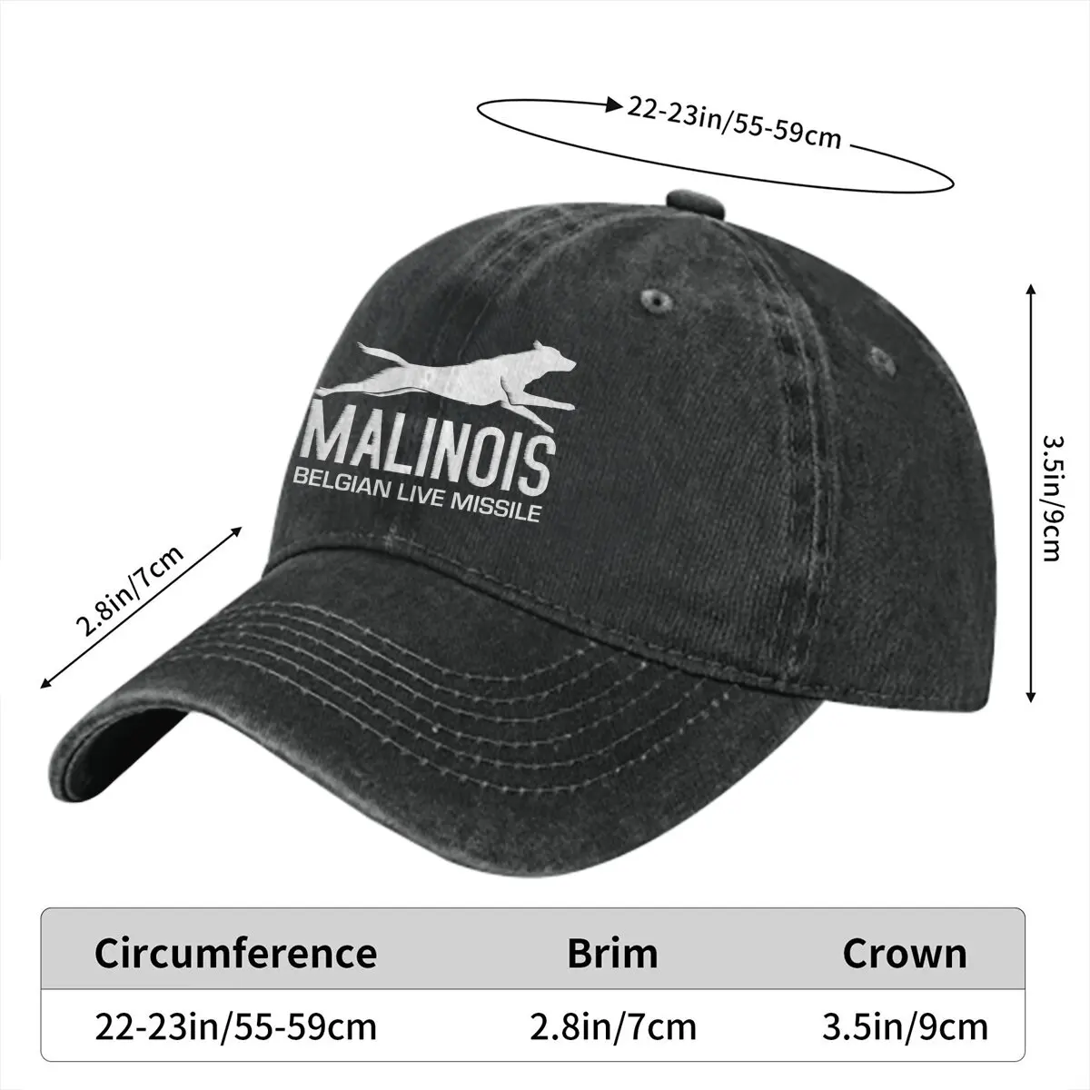 Belgian Shepherd Baseball Cap Men Hats Women Visor Protection Snapback Belgian Malinois Caps