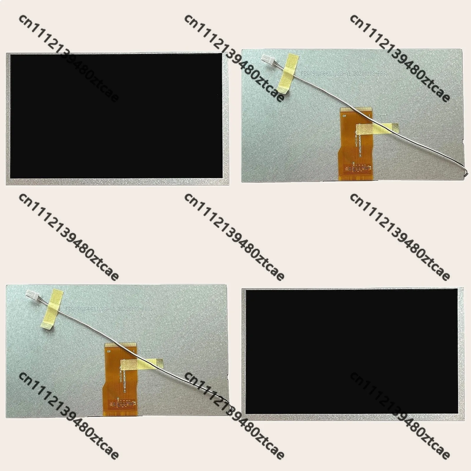 New 9inch 10.1inch LCD Screen WD090ACA450B0 WD090ACD603A0 60 Pin LCD Panel Display For Car Radio Tablet EVD Matrix VW