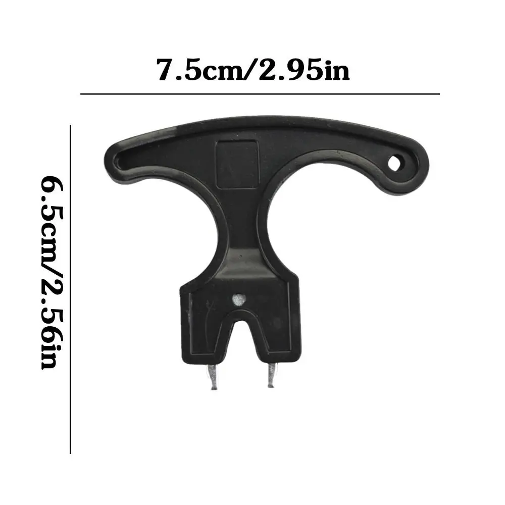 Screw in Out Golf Spikes Wrench Twister Easy Replacement Golf Cleat Removal Plastic Handle Adjustment Golf Shoes Remover