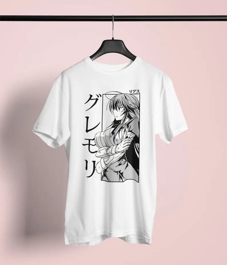 Unisex Rias DxD Anime T-Shirt, Waifu Shirt