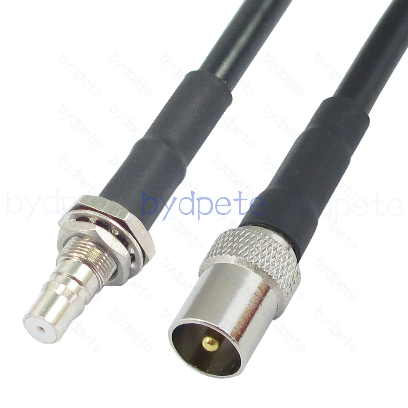 

RG58QMA Female Jack to TV Male Plug RG-58 Semi Flexible Cable For Radio And Television Networks Lot Low Loss 50ohms High Quality