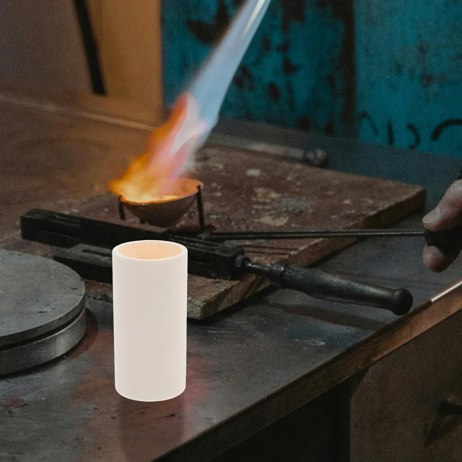 

High Purity Alumina Ceramic Crucibles 99 Percent Thermal Stability Laboratory Analysis Scientific Research Smelting Crucibles