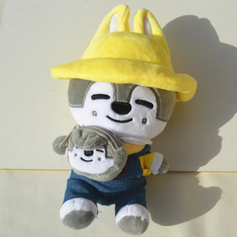 20 سنتيمتر Skzoo ألعاب من نسيج مخملي Kawaii Skzoo الضالة الذئب أفخم الكرتون محشوة دمية على شكل حيوان Kawaii رفيق اللعب هدية عيد ميلاد