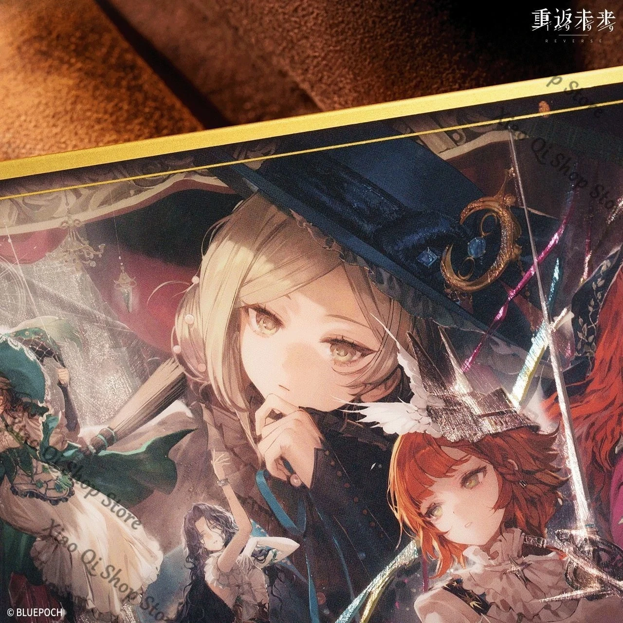 العكسي الأصلي الرسمي: 1999 عنصر رباعي من الورق الأكريليك الملون، إصدار جامعي عالي المظهر