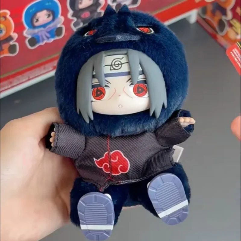 New Eaki Naruto Shippuden Have A Seat Gift For Kids Sakura Garra Plush Doll Keychain Collectible Action Figure Blind Box