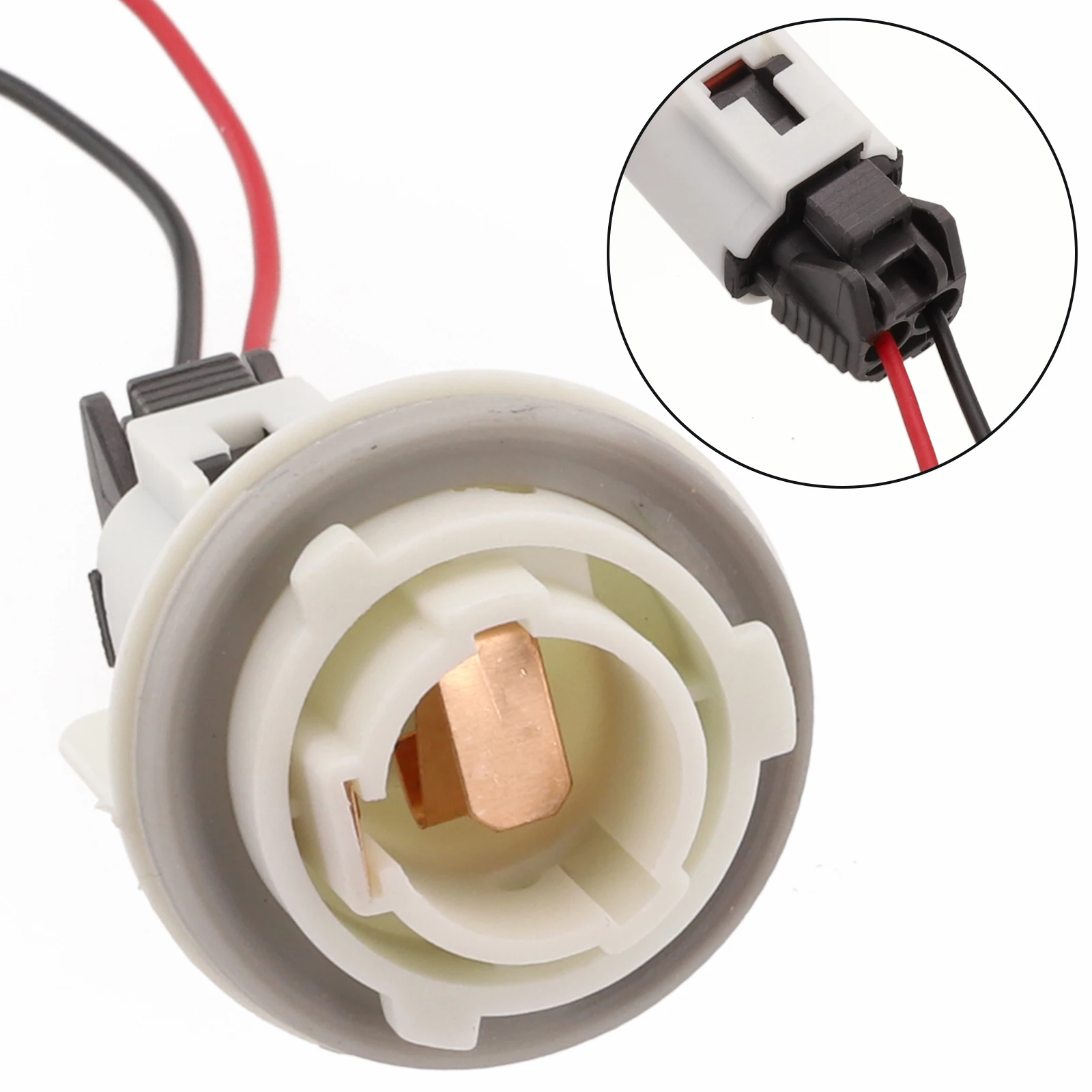 1156 Lamp Holder 1156 Bulb Socket ABS Material High Universality Fitment Size As Shown In The Picture Car Maintenance