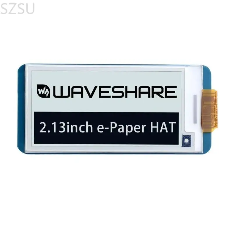 

SZSU 2,13-дюймовый экран для чтения электронной бумаги, 250x122 пикселей, цветной, 3,3 В / 5 В, дисплей с электронными