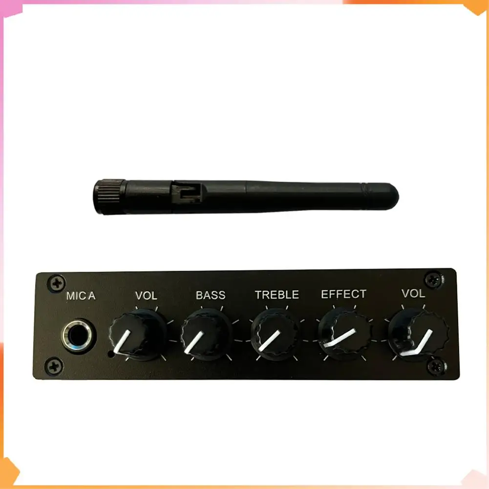 B94A MK-88 Bluetooth Coaxial Decoder Stereo Preamplifier Audio Amplifier Mixing Board With DC 12V Power-Adapter US Plug