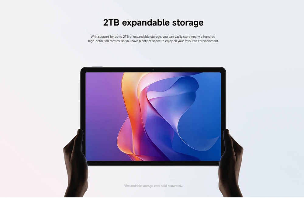 Xiaomi Redmi Pad 2 Global Version Wifi 11" 2.5K Crystal-clear Display MediaTek Helio G100-Ultra Mi Tablet  90Hz Display 9000mAh