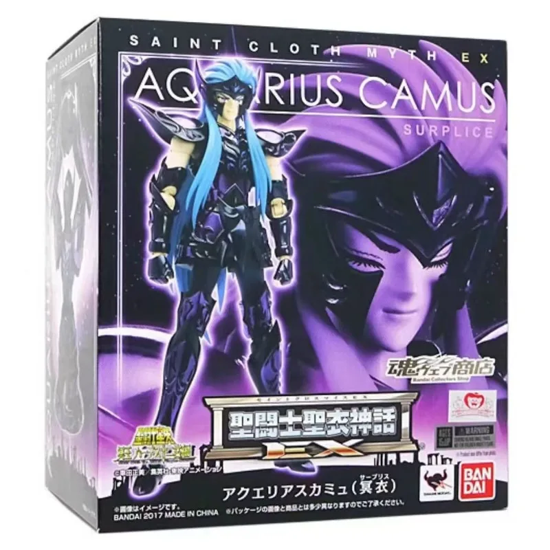 

Bandai Original Saint Seiya Saint Clothes Myth 20th Anniversary Edition EX Aquarius Kami Фигурка Модель Подарочная Коллекция