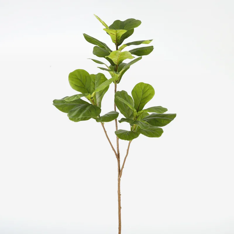 

Simulation 3-fork piano leaf fir, home decoration fir leaf wholesale props photography