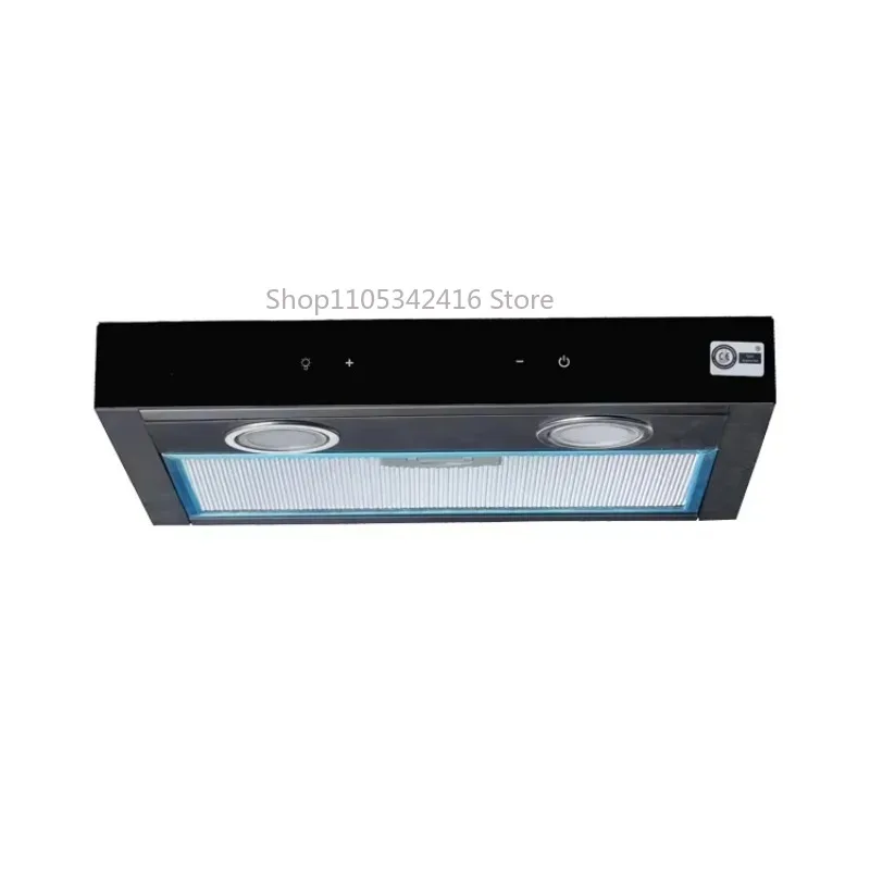 12V RV Kitchen Range Hood Touch Control with LED Light Exhaust Fan for Motorhome Caravan Camper Trailer Accessories