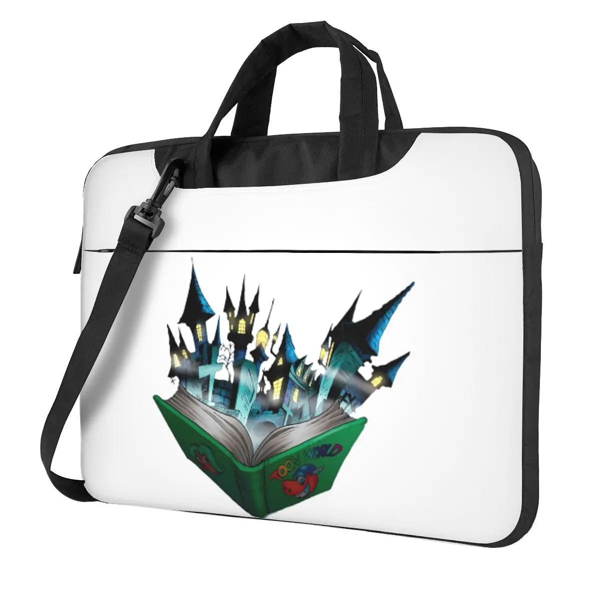 

Toon World Crossbody Laptop Bag Case Computer Bag Resistant Protective Notebook Pouch for Macbook Pro Lenovo