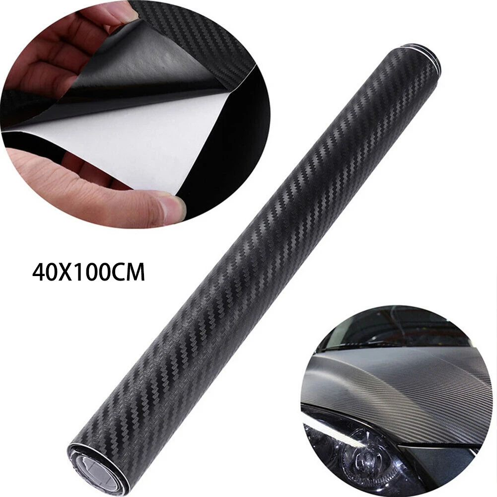 Auto Parts Accessories Dashboard Trim Panel Roll Decal Wrap Sticker Car Interior 100cm X 40cm 1pce High Quality
