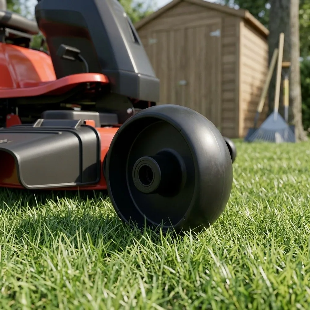 Front Mower Wheel Deck Wheel 210-051 Smooth Rolling Design Easy Installation Tool Free Replacement Weather Resistant