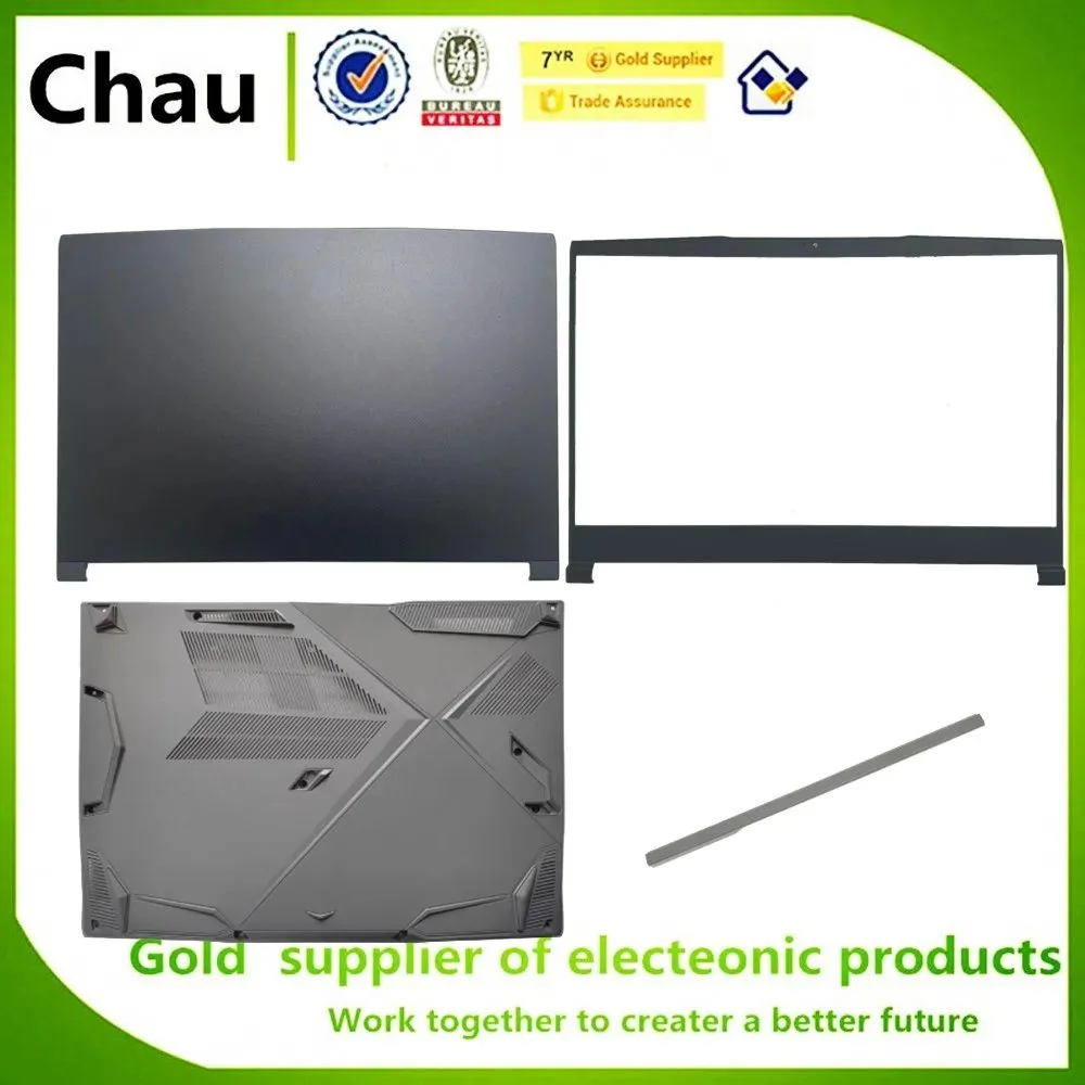 

Chau Thin A15 MS-16R8 16RK Задняя крышка ЖК-дисплея для ноутбука Верхний корпус/передняя панель ЖК-дисплея/нижняя/крышка шарнира