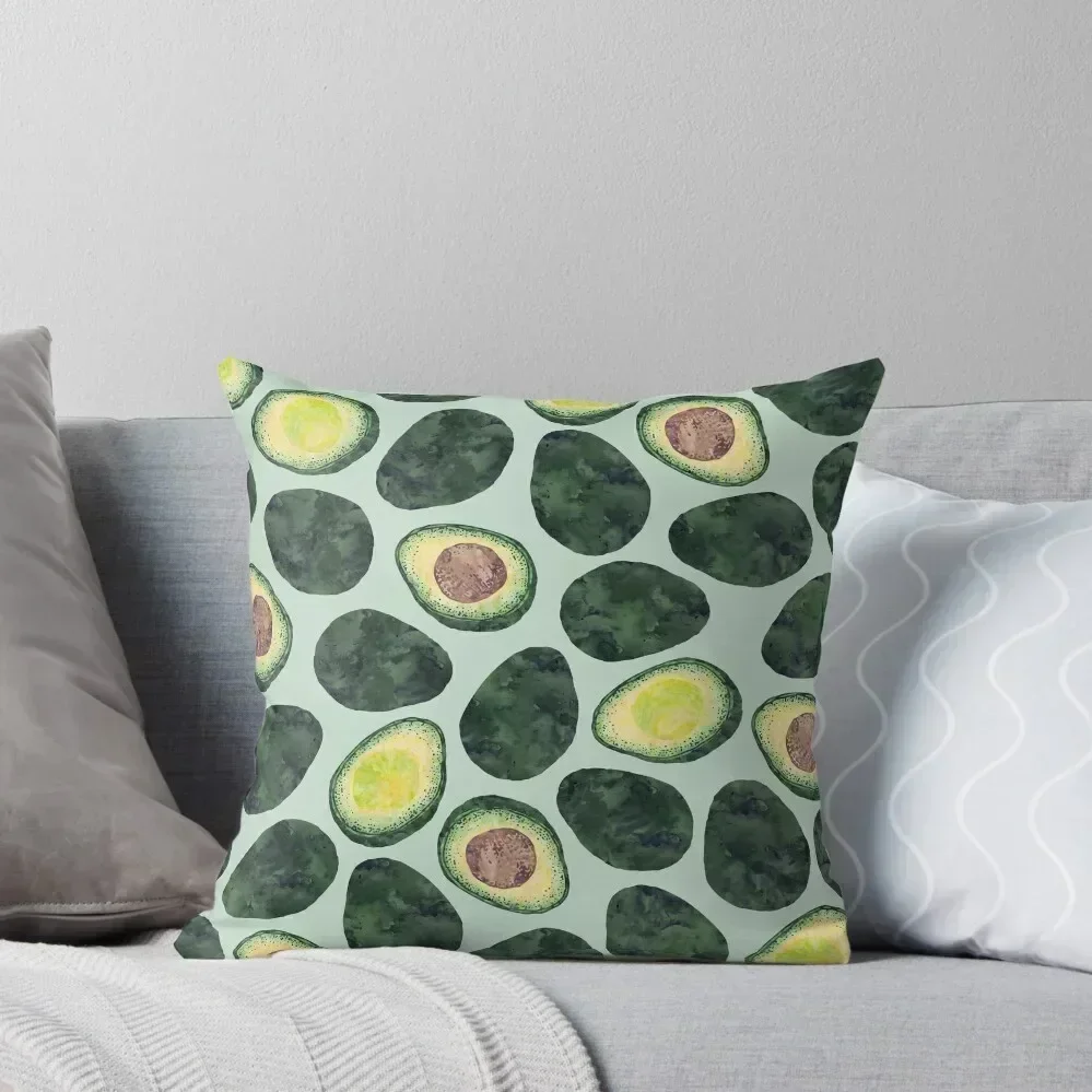 

Avocado Addict Throw Pillow Sitting Cushion Room decorating items Couch Cushions Christmas Cushion For Home pillow